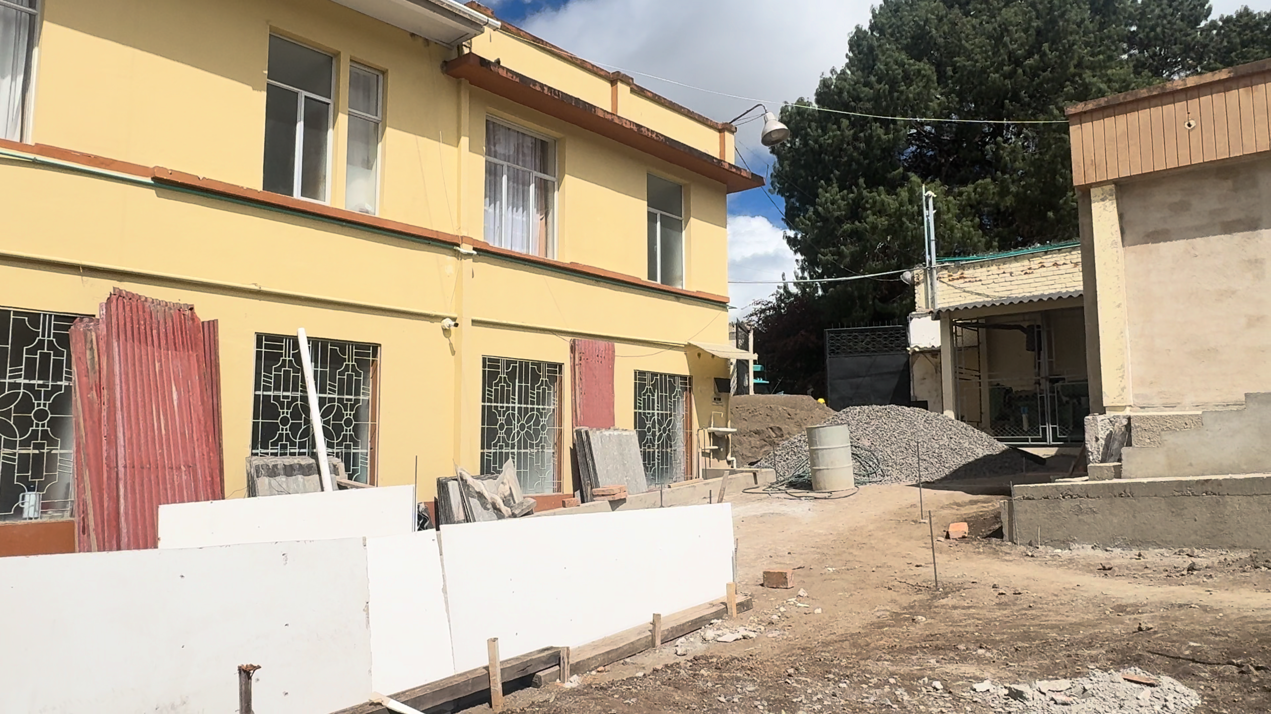 Avances de la construcción del Centro Día